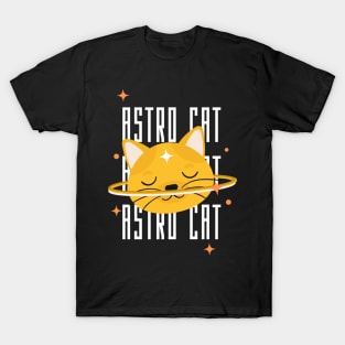 Yellow Astrocat T-Shirt